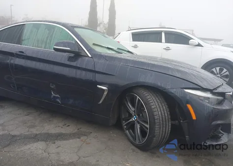 2018 BMW 430I from USA, damaged, VIN WBA4W3C5XJAC97444